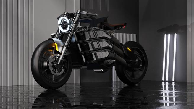 台科大设计所林御诚参加2022光阳工业举办的设计挑战杯，「风之神(EUTERPE)」获得金奖与15万奖金。(台科大提供／李侑珊台北传真)