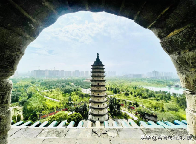 太原市双塔博物馆公园。（作者提供）