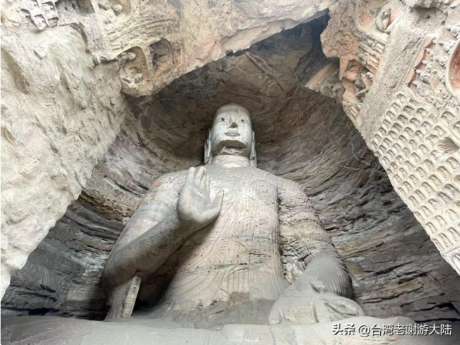 第20窟—北魏明元帝拓跋嗣。（作者提供）