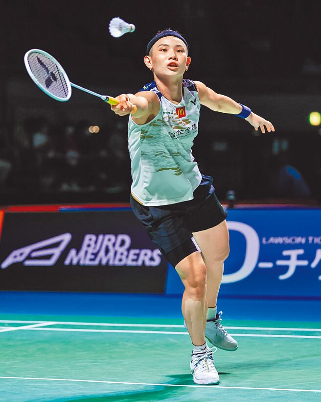 戴资颖在日本羽球公开赛连两轮都是三局逆转胜。（Badminton Photo提供）