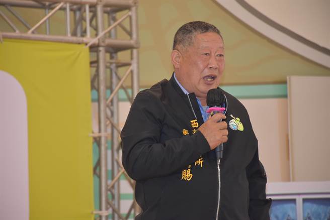 西湖乡现任乡长高阿赐以同额参选争取连任。（谢明俊摄）