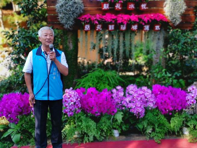 卓兰镇现任镇长詹锦章以同额参选争取连任。（谢明俊摄）