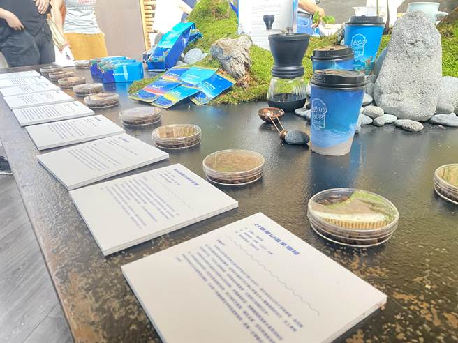 太平洋左岸台东咖啡3日办理品牌发表会，品牌的设计概念源自台东阳光、大海、土地及咖啡。（蔡旻妤摄）
