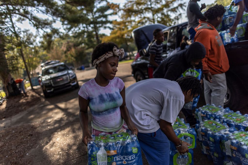 杰克逊（Jackson）当地8成居民为非裔，贫困现象十分普遍，多年来碰过无数次大大小小的水危机，但这一次特别严重。（图/ 路透社）(photo:ChinaTimes)