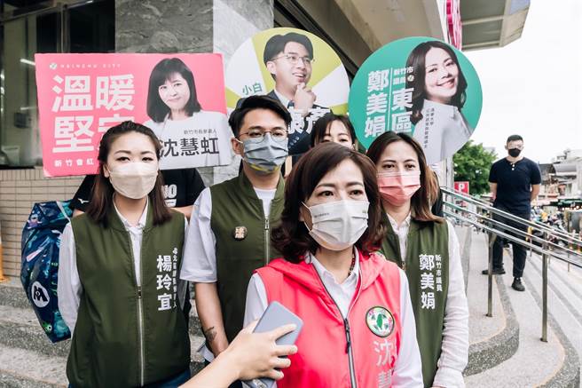 沈慧虹4日表示，裝設免治馬桶不能只考量使用率，要看見不同使用者的需求，未來上任後，更將持續在新場館如總圖、運動中心設置免治馬桶、改善如廁環境。（沈慧虹提供／陳育賢新竹傳真）