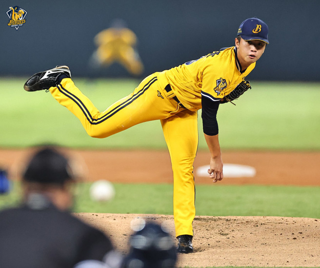 中信兄弟投手陈柏豪。（资料照，中信兄弟提供）