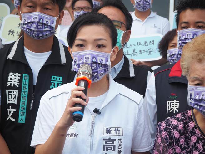 高虹安认为，公厕免治马桶议题，还是要回归到公厕最重要的must to have或nice to have，她不了解沈慧虹为何要盲目跟从陈时中错误的政见。（陈育贤摄）