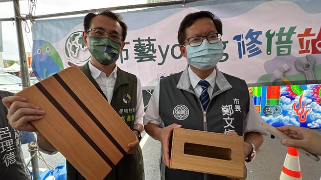 桃园市长郑文灿4日说桃园致力在公园推动亲子厕所，希望未来成为桃园公园的特色。(蔡依珍摄)