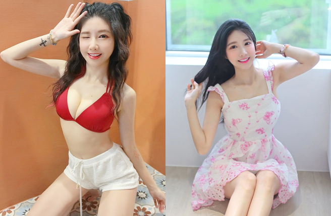 筠熹有着深藏不露的傲人上围，被球迷封为「隐乳女神」。( yuhi_0927 IG)