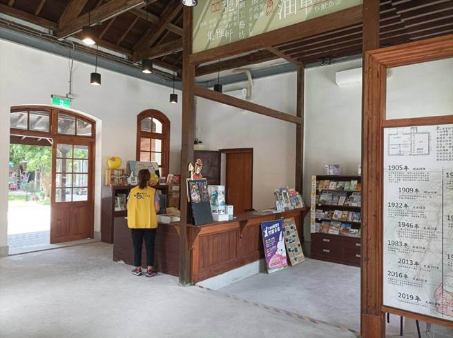 云林县北港游客中心展开营运，移至歷史建筑北港登记所。（张朝欣摄）