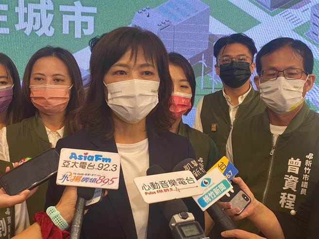 沈慧虹4日晚间猛轰高虹安在公厕议题上是犯了3大错误。（陈育贤摄）