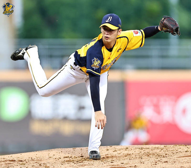 中信兄弟吴哲源。（中信兄弟提供）