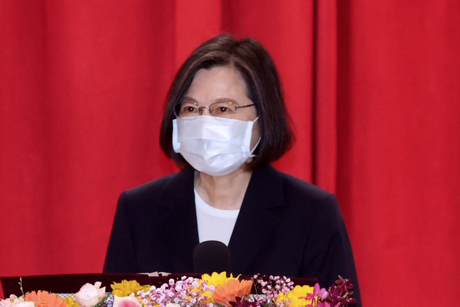 蔡英文总统。（资料照/黄世麒摄）