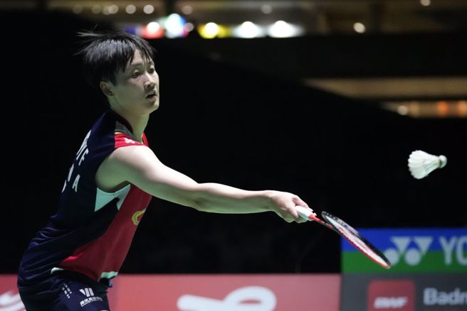 大陆羽球女将陈雨菲。（美联社资料照）