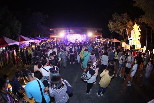 ▲开幕夜祭巡行舞台活动演出。　图：臺南市政府观光旅游局／提供