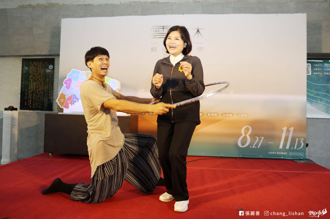 云林县「艺术宅急便」下乡巡演系列活动。（取自张丽善脸书）