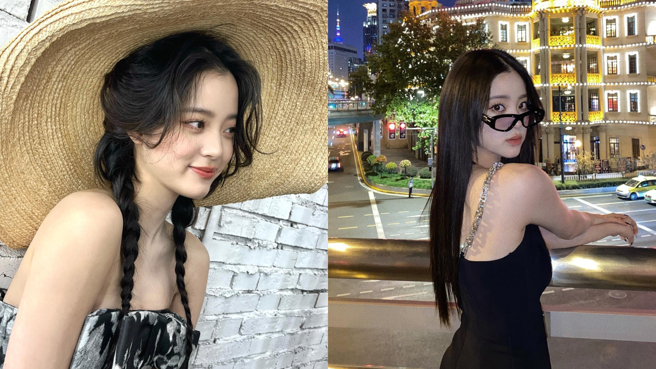 欧阳娜娜穿衣风格升级，变成一个性感小女人。(图/欧阳娜娜 ig)