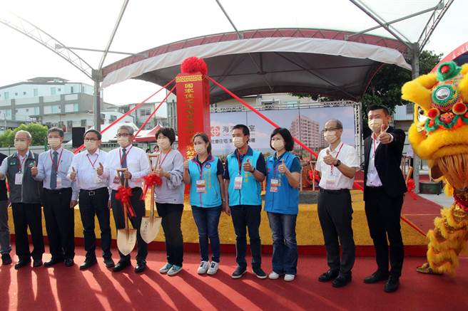 台东「海滨好室」社会住宅今天举行动土祈福仪式。（台东县政府提供）