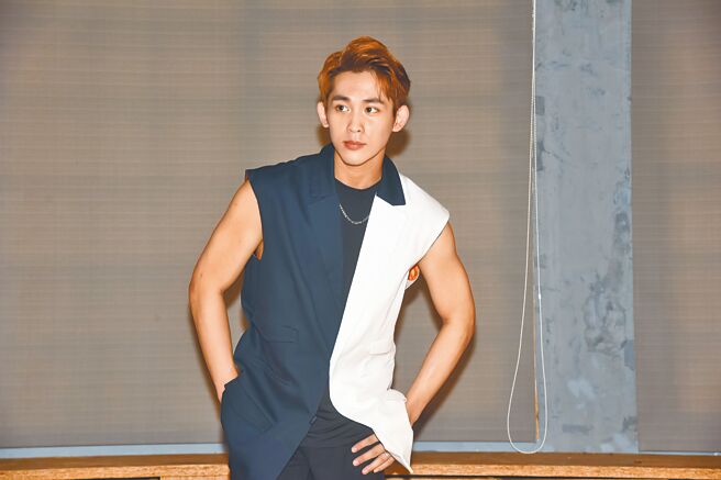 陈治廷昨出席时尚活动，透露将参与BL电影演出。（东梨学院提供）