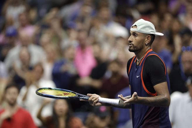 澳洲网球好手基瑞欧斯。（美联社）