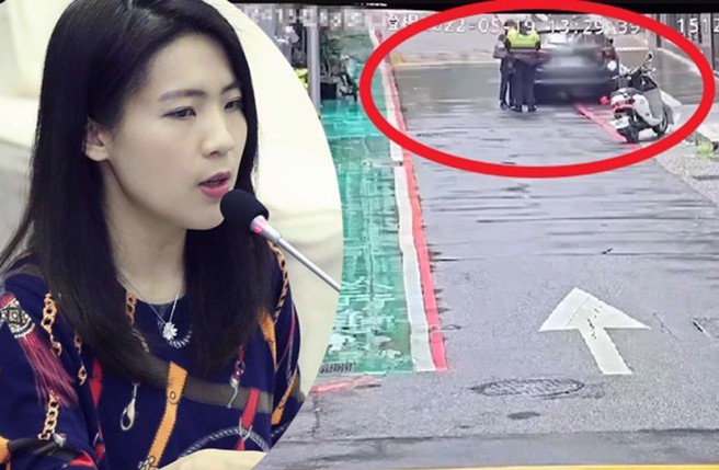 北市议员徐巧芯违停风波 员警未开单挨告图利 检方不起诉。(本报资料照)