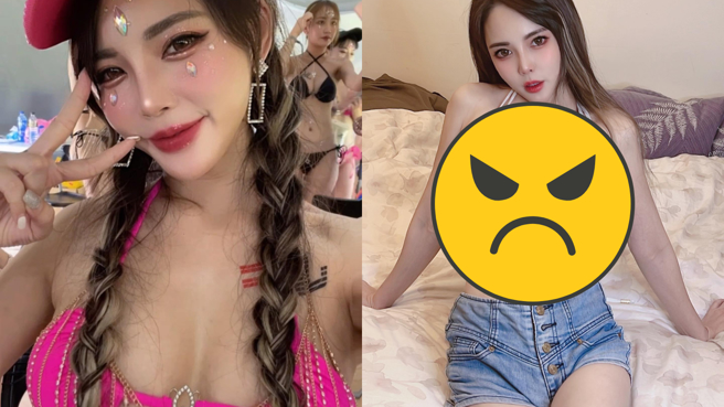 肝连妹趁着S2O才刚落幕，也推出床上版女体盛。(图/肝连妹 IG)