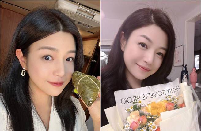 陈妍希大方认脸圆。（图／取材自陈妍希微博）