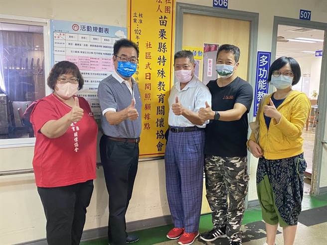 国民党苗栗县长提名参选人谢福弘，针对特教提出5大主张。（谢福弘竞选团队提供／李京升苗栗传真）