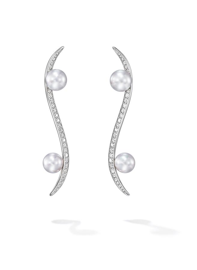 TASAKI Atelier系列Buoy耳环，53万元。（TASAKI提供）