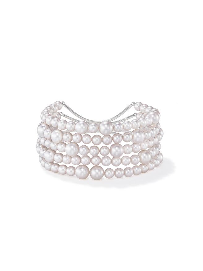 TASAKI Atelier系列Nacreous手环，42万7000元。（TASAKI提供）