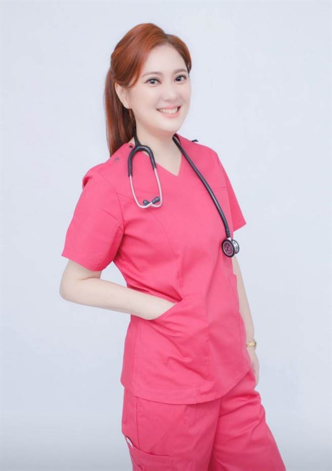 薛楷莉之前在美国担任护理师一职。（中天新闻提供）