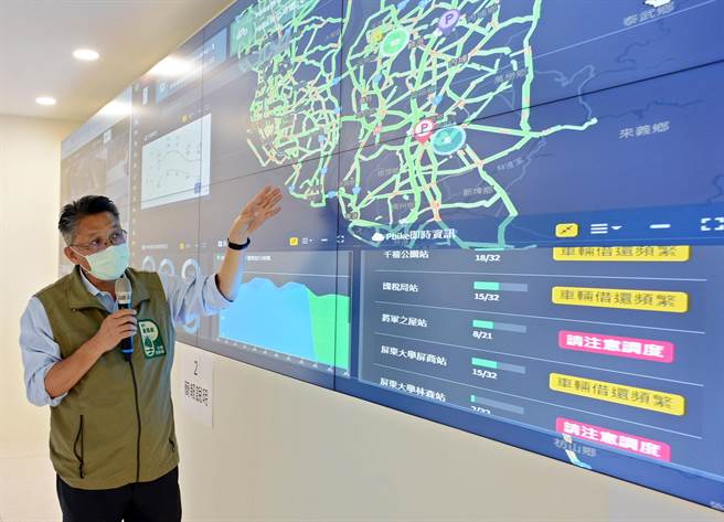 屏东县智慧运输中心整合县内及联外交通资讯，可望作为政策因应及旅程规画依据。（林和生摄）