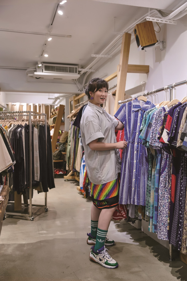 服裝造型師關婷玉(攝影／詹朝智)