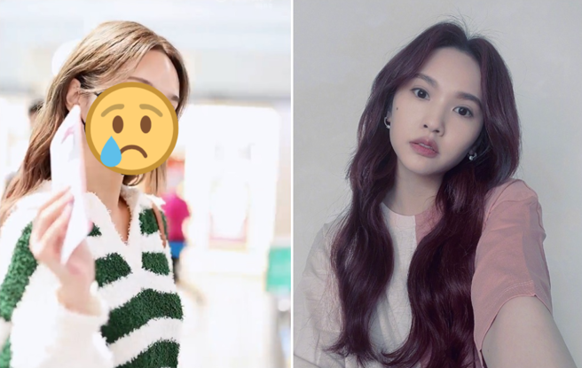 杨丞琳因一句「在台湾没吃过什么海鲜」被台网友骂翻。（图／抖音@月月孟；微博@杨丞琳）