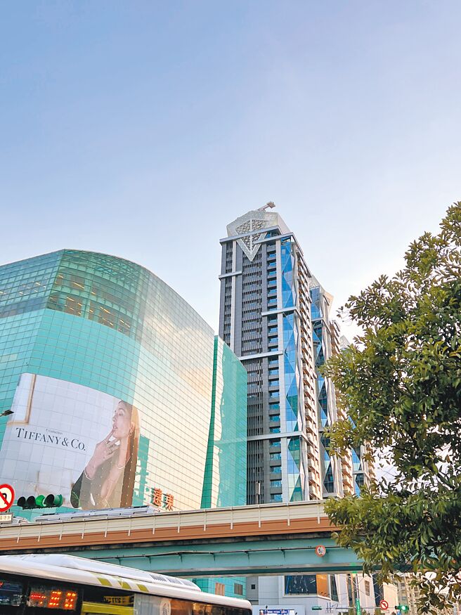 年底东区的Diamond Towers开幕，拥有独家精品与快闪店。（吴奕萱摄）