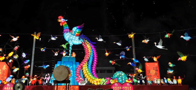 南京秦淮花燈。(圖／旺旺中時文化傳媒(北京)有限公司提供)