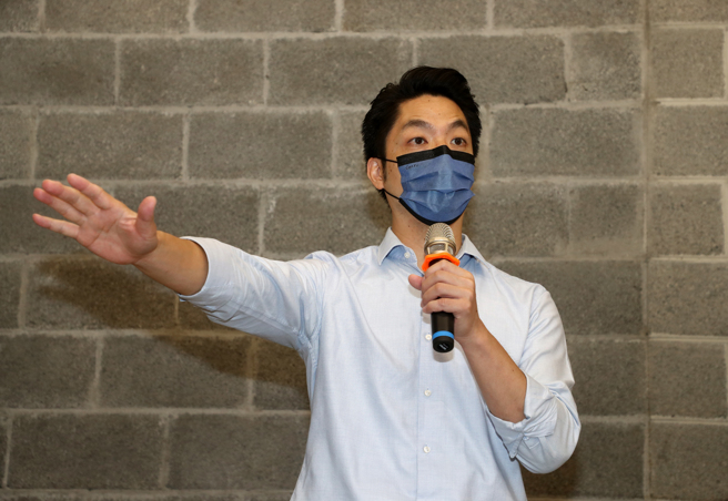 国民党台北市长参选人蒋万安。（资料照,刘宗龙摄）