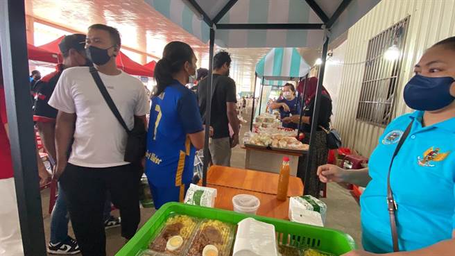 基隆区渔会为慰劳外籍渔工，7日举办关怀同乐活动。（读者提供／陈彩玲基隆报导）