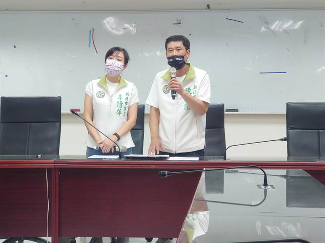 恩恩案国赔遭新北市国家赔偿事件处理委员会否决，民进党新北市议会党团今开记者会，痛批侯市府至今不认错。（新北市议会民进党团提供）