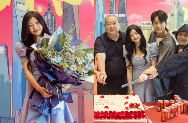 陈妍希最近宣布从新戏杀青。（图／翻摄自陈妍希Studio微博）