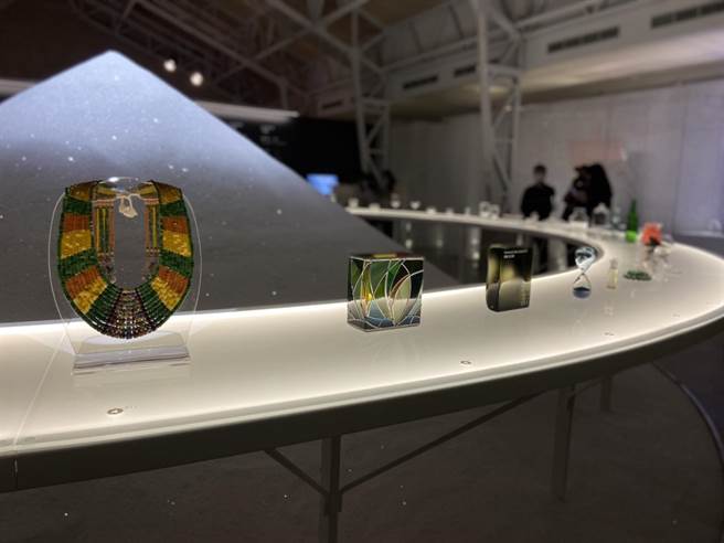 今年主题「透明大百科Glasspedia」于新竹公园内规画主题馆、特展区、科技互动装置、透明市集4大展区。（陈育贤摄）