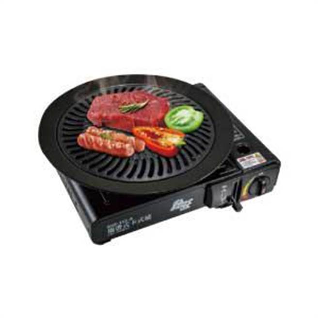 ▲劲旺卡式炉专用烧烤不沾烤盘。（宝家提供）