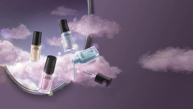 NAIL HOLIC指甲油 22年秋季限定，DreamyPearl 商品形象图。（NAIL HOLIC提供）