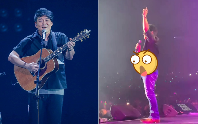 周华健近日在美国举办演唱会。（图／中时资料照；微博）