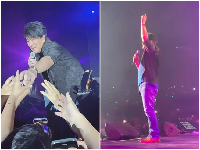 周华健外型有岁月的痕迹，但演唱实力一样很强，个性又超亲民。（图／微博）