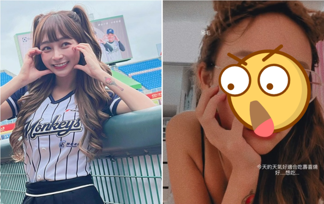 啦啦队女神林襄人红是非多，近期被挖出旧照，因此陷入整形疑云。（图／IG@林襄）
