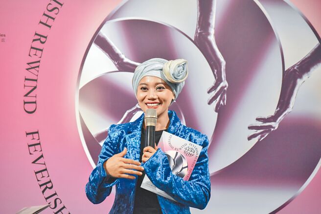 阿爆昨出席台湾国际女性影展担任大使。（女性影展提供）