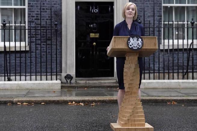 英相特拉斯。（资料照/美联）