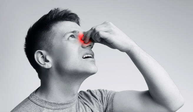 鼻塞是常见症状，但小心它可能肿瘤的前兆。(示意图/  Shutterstock )