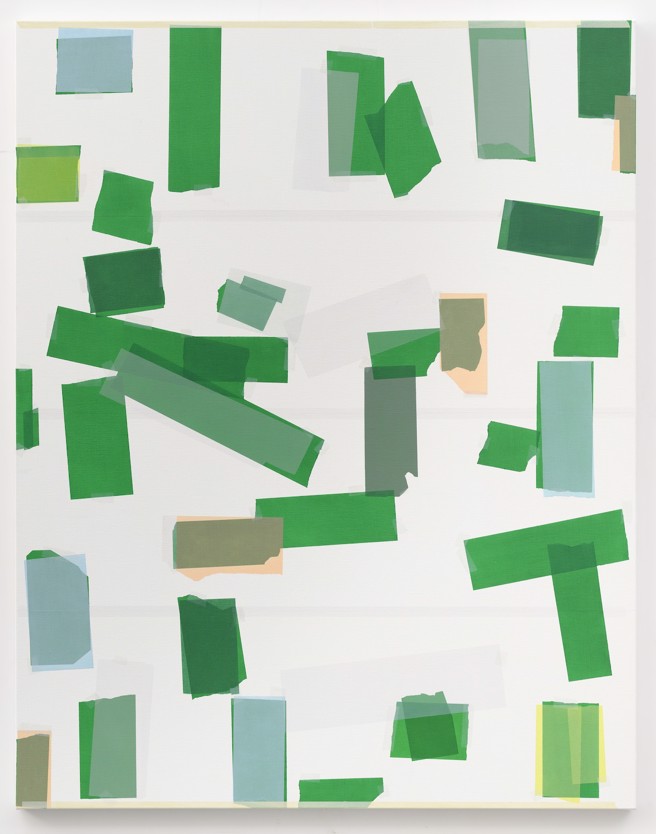 基斯．古祖瓦德作品看似复合媒材拼贴，实为依模型完成的写实油画。（路由艺术提供）